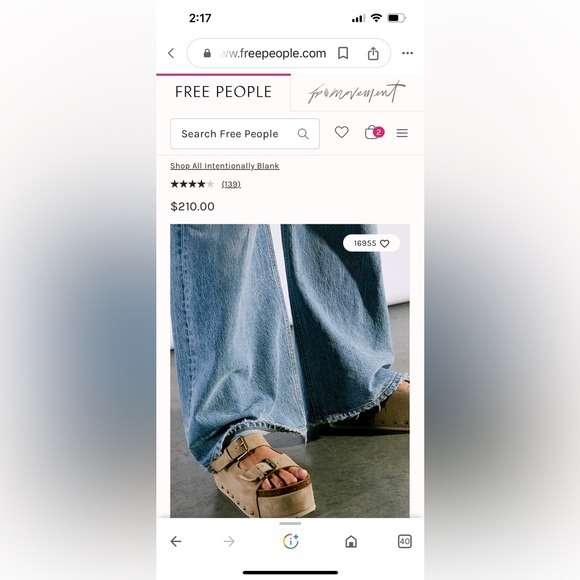 Free People “INTENTIONALLY BLANK” Rule breaker platform sandals - Picture 6 of 6